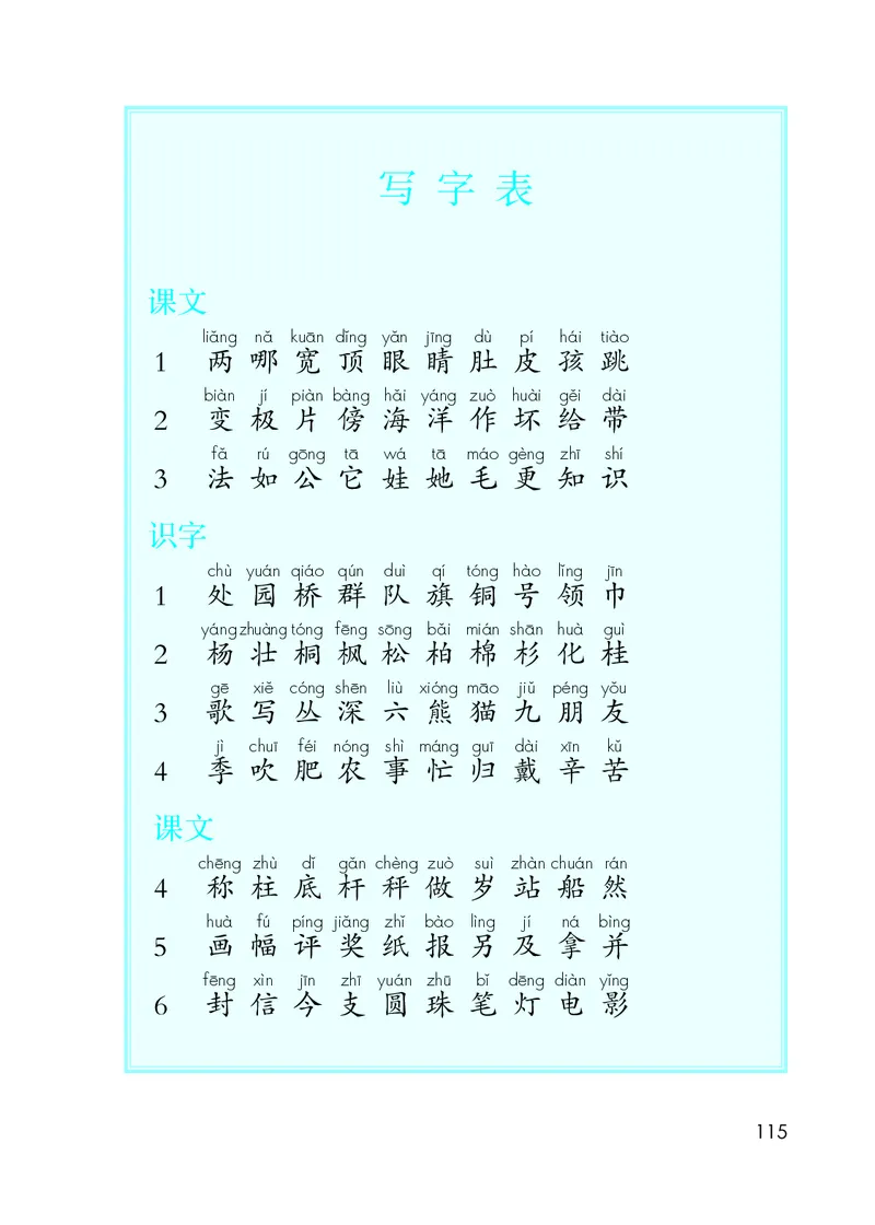 统编版二年级上册语文PDF电子课本_二年级上下册资料_小学二年级学习资料-25年更新版_2-01、小学二年级语文上册_2-1-4、电子教材、课本、教材解读