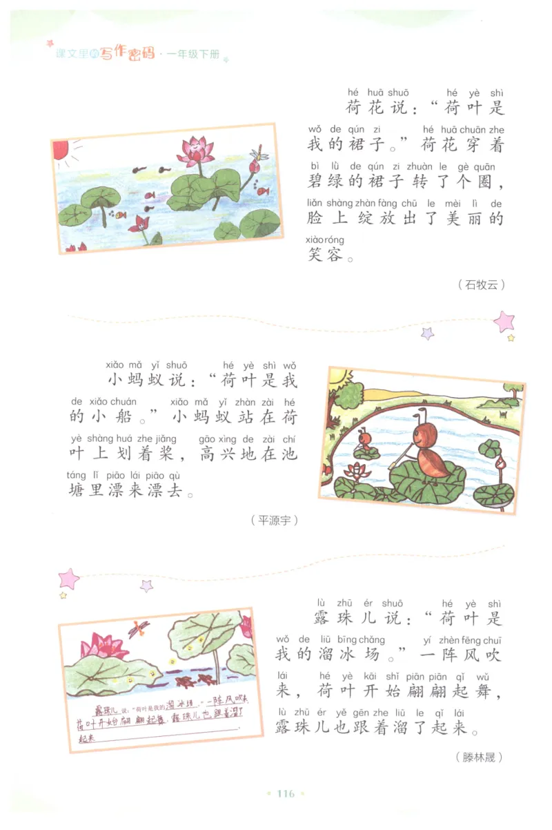 课文里的写作密码一年级下册_一年级上下册资料_小学一年级学习资料-25年更新版_1-02、小学一年级语文下册_3-6-2-1、复习、知识点、归纳汇总_部编（人教）版_看图写话