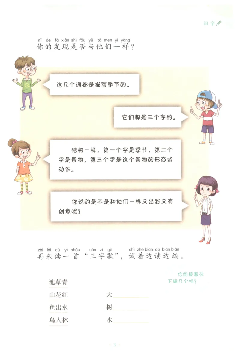 课文里的写作密码一年级下册_一年级上下册资料_小学一年级学习资料-25年更新版_1-02、小学一年级语文下册_3-6-2-1、复习、知识点、归纳汇总_部编（人教）版_看图写话