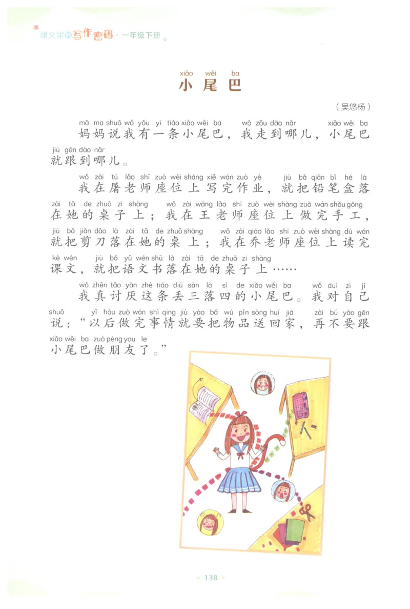 课文里的写作密码一年级下册_一年级上下册资料_小学一年级学习资料-25年更新版_1-02、小学一年级语文下册_3-6-2-1、复习、知识点、归纳汇总_部编（人教）版_看图写话