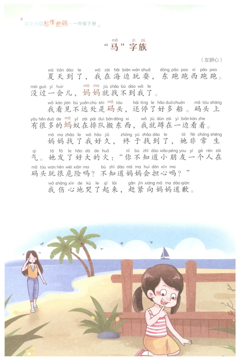 课文里的写作密码一年级下册_一年级上下册资料_小学一年级学习资料-25年更新版_1-02、小学一年级语文下册_3-6-2-1、复习、知识点、归纳汇总_部编（人教）版_看图写话