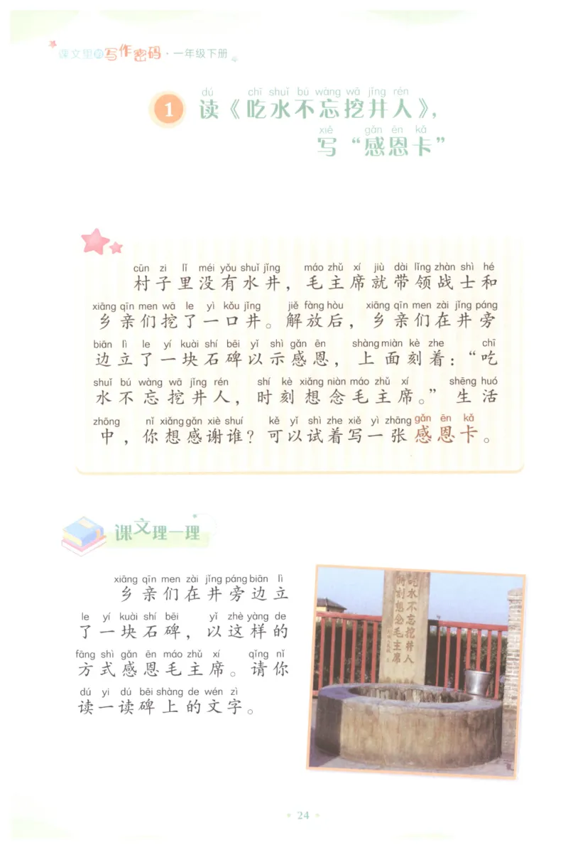 课文里的写作密码一年级下册_一年级上下册资料_小学一年级学习资料-25年更新版_1-02、小学一年级语文下册_3-6-2-1、复习、知识点、归纳汇总_部编（人教）版_看图写话
