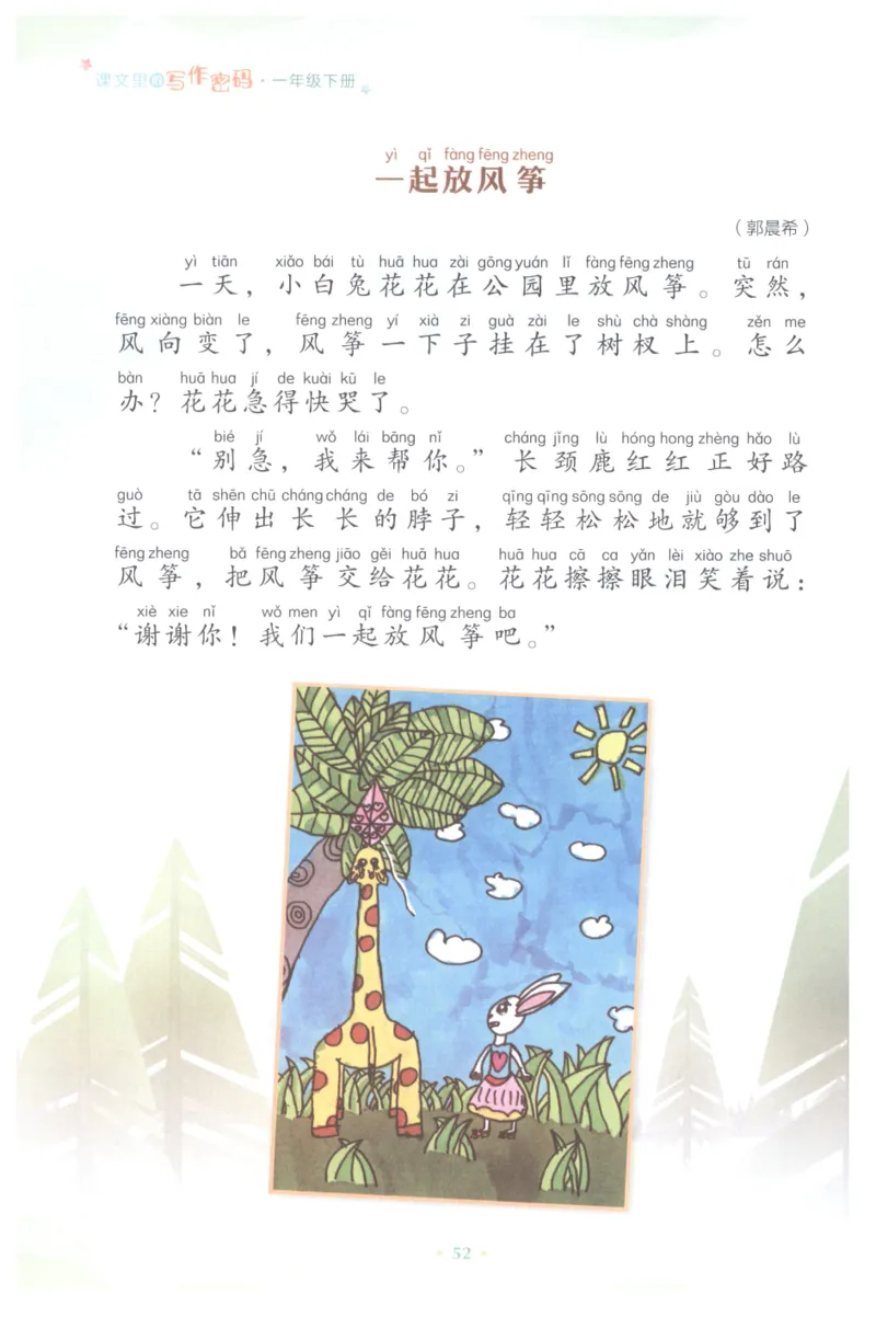 课文里的写作密码一年级下册_一年级上下册资料_小学一年级学习资料-25年更新版_1-02、小学一年级语文下册_3-6-2-1、复习、知识点、归纳汇总_部编（人教）版_看图写话