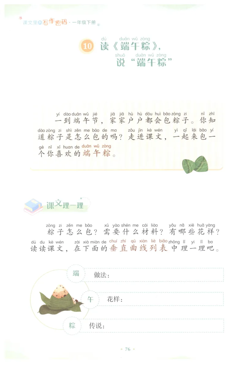 课文里的写作密码一年级下册_一年级上下册资料_小学一年级学习资料-25年更新版_1-02、小学一年级语文下册_3-6-2-1、复习、知识点、归纳汇总_部编（人教）版_看图写话