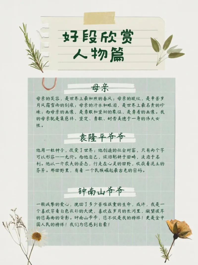 每日晨读（好段欣赏）16页_三年级上下册资料_小学三年级学习资料-25年更新版_3-01、小学三年级语文上册_3-1-5、字贴、书写、晨读_每日晨读