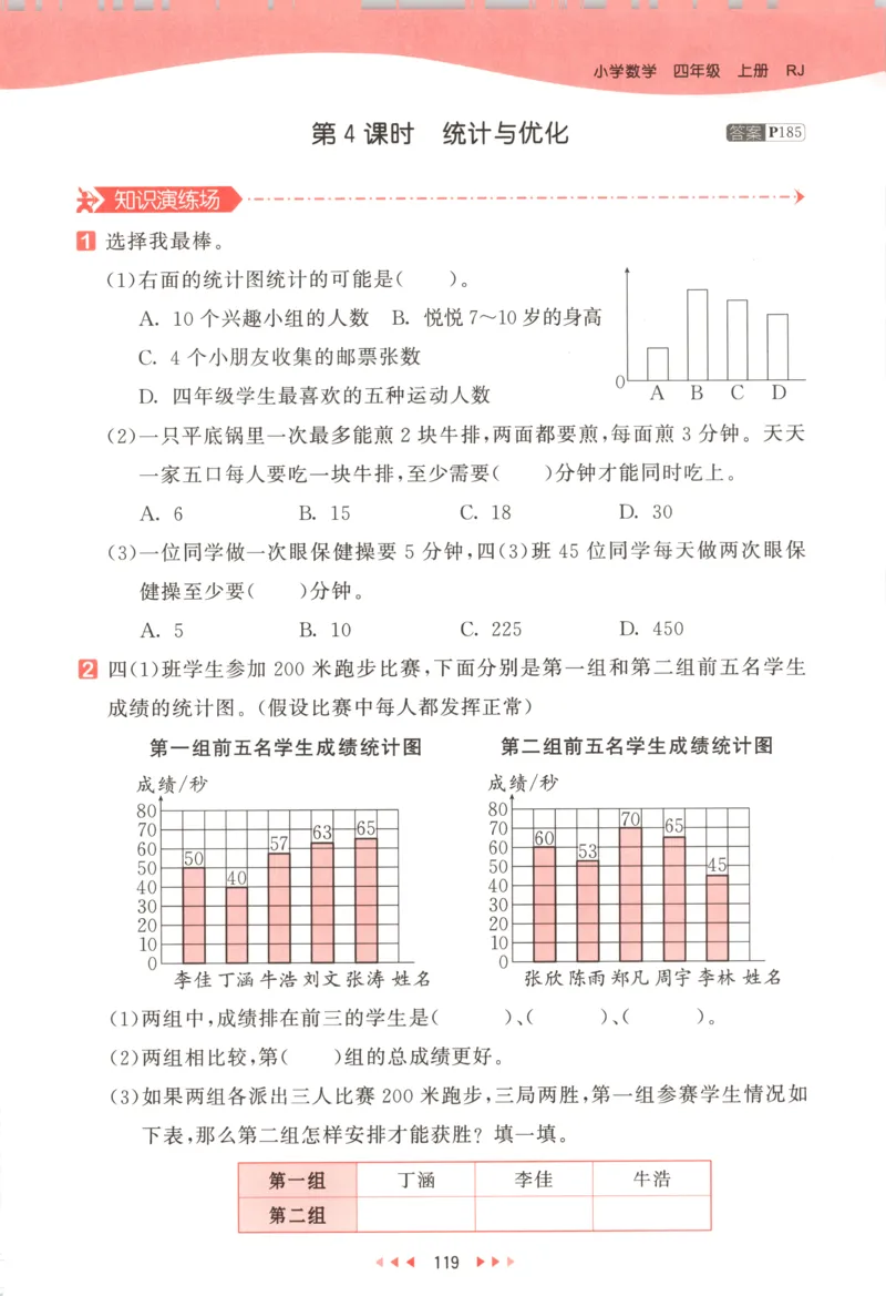 四年级数学上册人教版25秋《53天天练》测评卷答案_25秋小学语数英习题试卷_数学_人教版_1-6年级数学人教版上册25秋《53天天练》_四年级数学上册人教版25秋《53天天练》