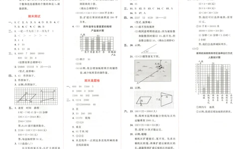 四年级数学上册人教版25秋《53天天练》测评卷答案_25秋小学语数英习题试卷_数学_人教版_1-6年级数学人教版上册25秋《53天天练》_四年级数学上册人教版25秋《53天天练》