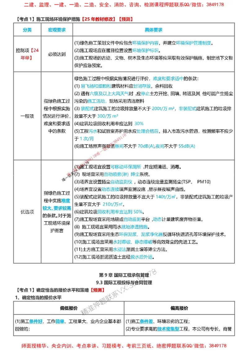 2025一级建造师考试《项目管理》高频考点攻略_2026年一级建造师_2026年一建管理_2025年一建管理SVIP_01-精华文档✿电子教材✿历年真题_50-管理《高频考点攻略》233推荐