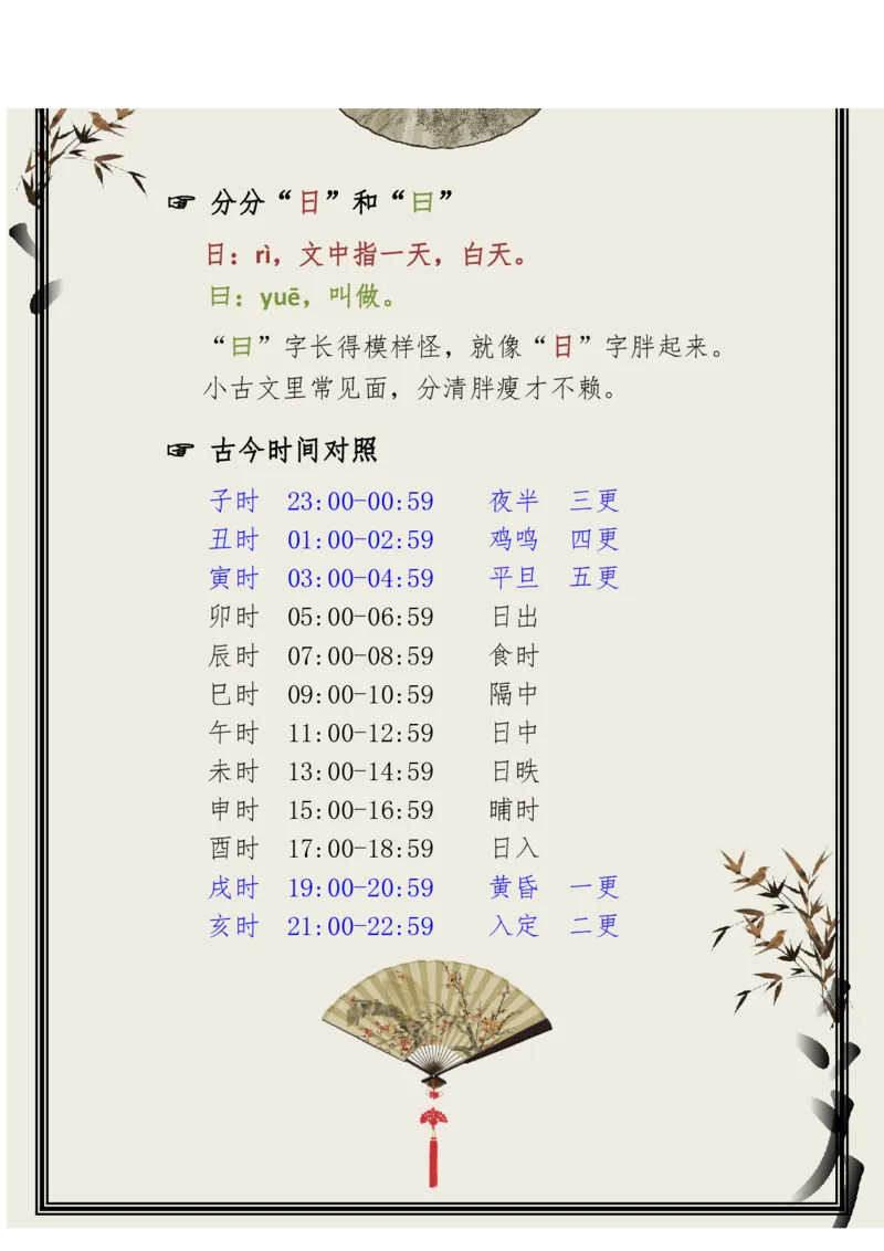 每日晨读（精选小古文）50篇_三年级上下册资料_小学三年级学习资料-25年更新版_3-01、小学三年级语文上册_3-1-5、字贴、书写、晨读_每日晨读