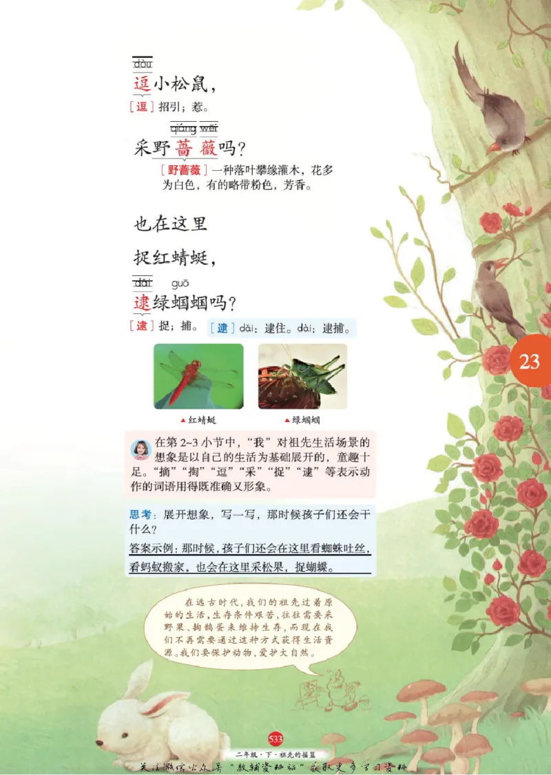 绘本课堂二年级下册语文部编版J2_二年级上下册资料_小学二年级学习资料-25年更新版_2-02、小学二年级语文下册_2-2-2、练习题、作业、试题、试卷_电子册类