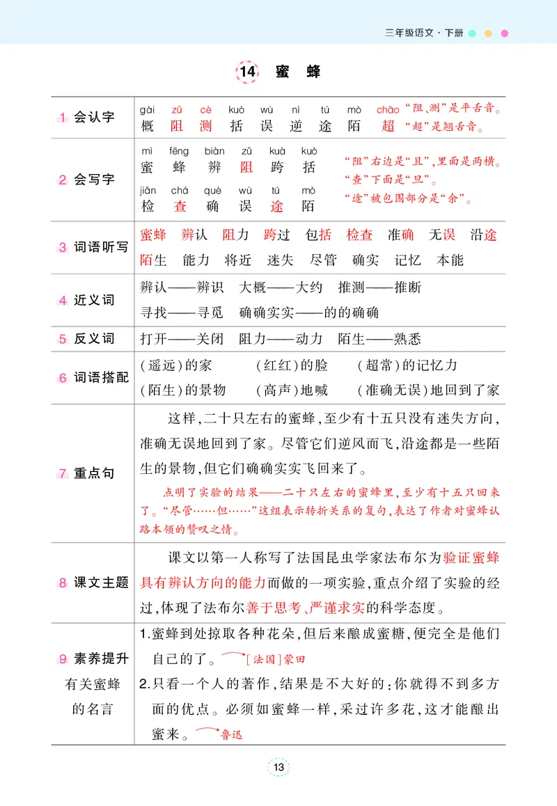 状元语文笔记背记清单_三年级上下册资料_小学三年级学习资料-25年更新版_3-02、小学三年级语文下册_3-2-1、学习资料、复习、知识点、归纳汇总_语文知识点（每课总结）
