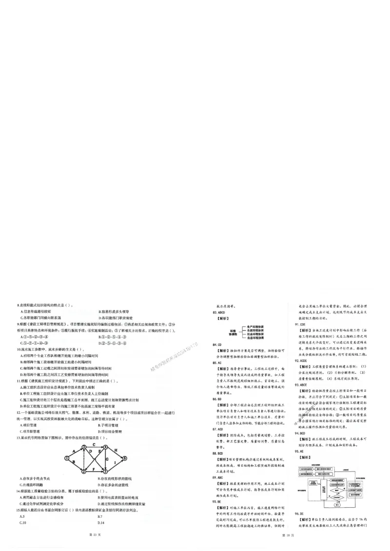 2025年一建-管理-圈题AB卷_2026年一级建造师_2026年一建管理_2025年一建管理SVIP_05-考前密训✿央企特训✿机构普押_24-管理《考点大爆料+圈题AB卷》SMR