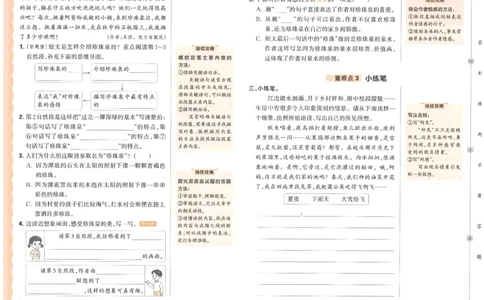 四上语文王朝霞培优100分_25秋小学语数英习题试卷_语文_25秋培优100分语文
