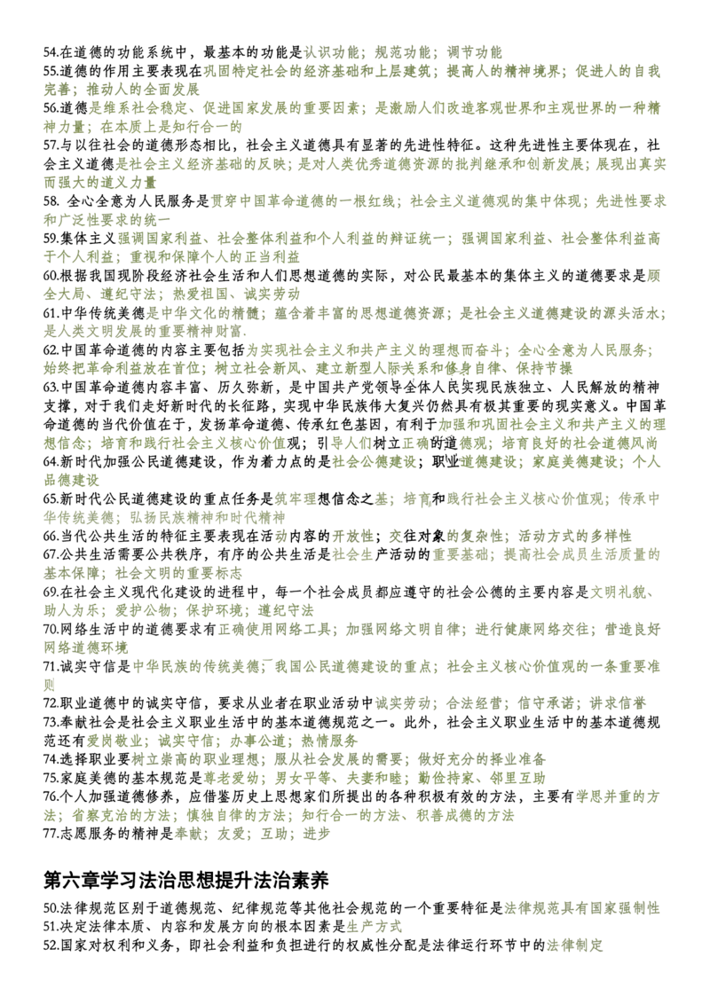 思修帽子题_2026考公资料_（49）政治理论合集_政治理论合集_2025考研政治pdf（笔记）_肖秀荣考研政治_25肖秀荣《1000题》帽子题