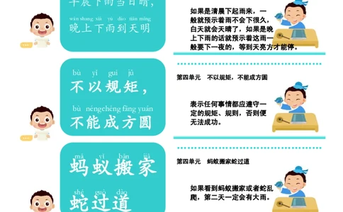 每日晨读（常爸240句小古文）48单元_三年级上下册资料_小学三年级学习资料-25年更新版_3-01、小学三年级语文上册_3-1-5、字贴、书写、晨读_每日晨读