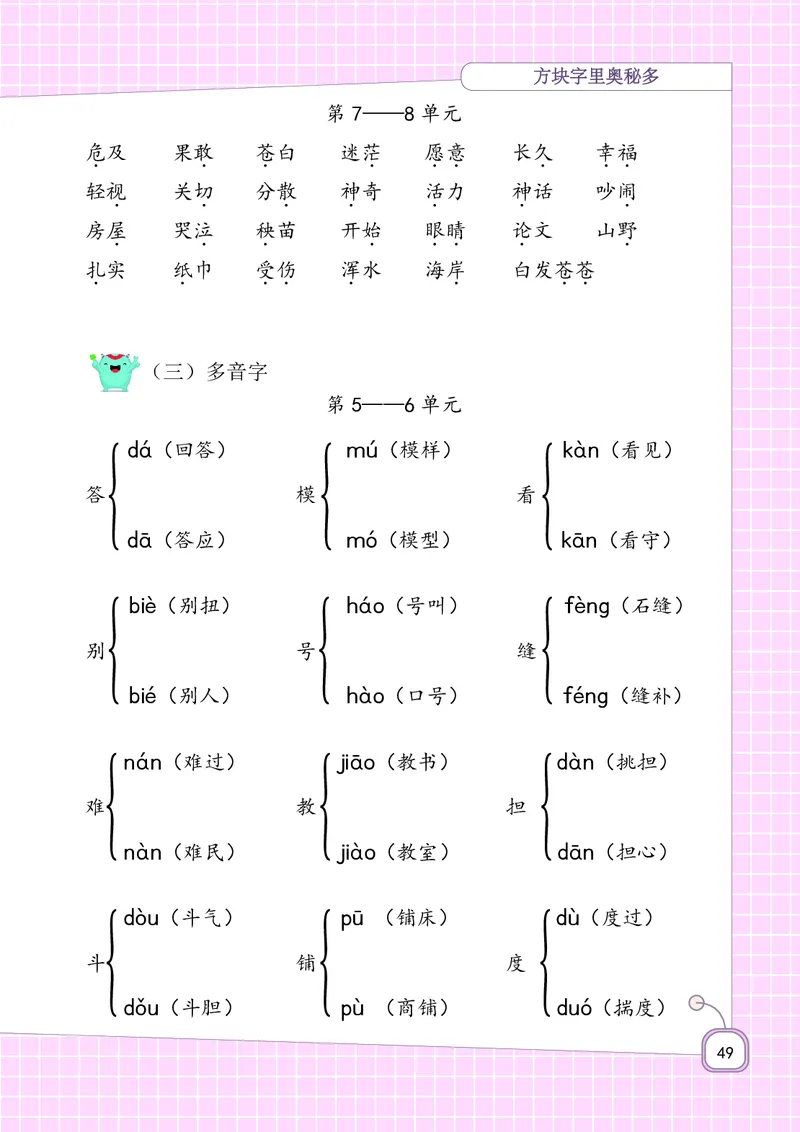 期末复习5-8单元资料_二年级上下册资料_二年级语数英上下册学习资料_3-7-1、小学二年级语文上册_统编、部编、人教（语文全国统一只有一个版）_1、知识点总结_期末总复习