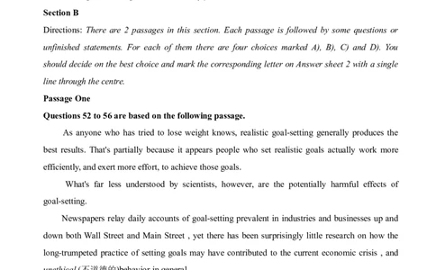 2012年6月英语六级阅读真题_六级_六级仔细阅读_六级阅读（2010-2014）_2012.06六级