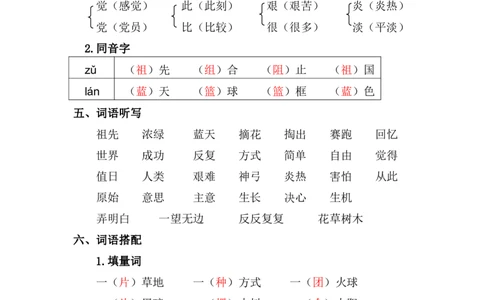 资料丨二（下）语文第八单元复习重点_二年级上下册资料_小学二年级学习资料-25年更新版_2-02、小学二年级语文下册_2-2-1、复习、知识点、归纳汇总_资料丨二（下）语文单元复习重点
