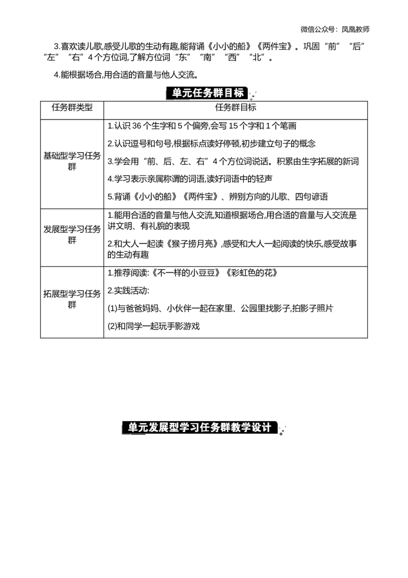 第七单元单元分析_25秋七彩课堂统编版语文一年级上册教学资源包_七彩课堂统编版语文一年级上册教案_优质版教案_第七单元