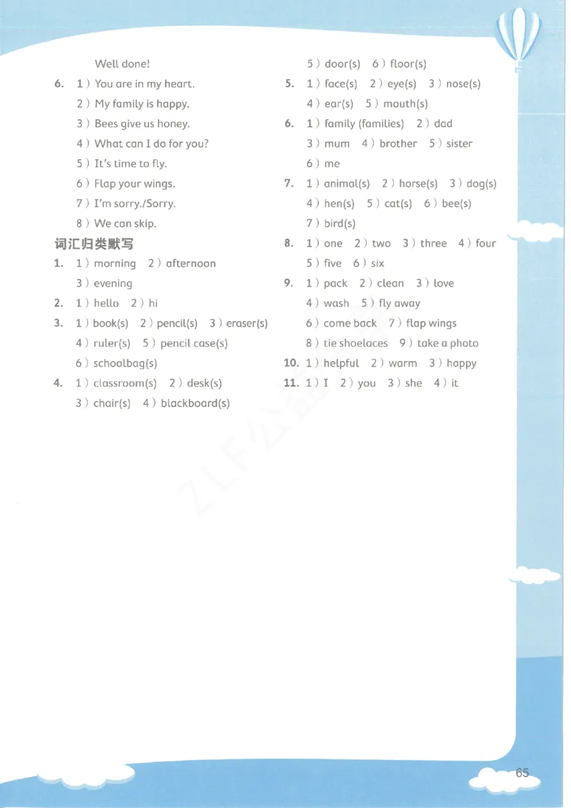 沪教牛津1A英语新教材过关默写本_一年级上下册资料_小学一年级学习资料-25年更新版_1-05、小学一年级英语上册_上海版_2024新上海一年级新教材开学加油包