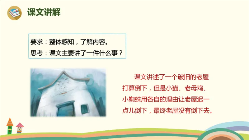 部编版小学三年级上册语文学习教案第3单元12《总也倒不了的老屋》_三年级上下册资料_小学三年级学习资料-25年更新版_3-01、小学三年级语文上册_3-1-3、课件、讲义、教案
