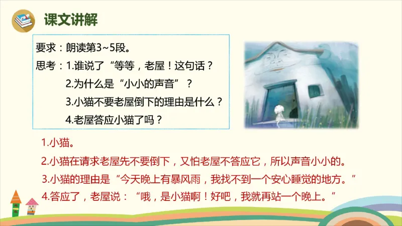 部编版小学三年级上册语文学习教案第3单元12《总也倒不了的老屋》_三年级上下册资料_小学三年级学习资料-25年更新版_3-01、小学三年级语文上册_3-1-3、课件、讲义、教案