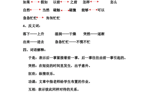 部编版小学三年级上册语文语文第2课《花的学校》课文知识点总结和生字解读_三年级上下册资料_小学三年级学习资料-25年更新版_3-01、小学三年级语文上册_3-1-1、复习、知识点、归纳汇总