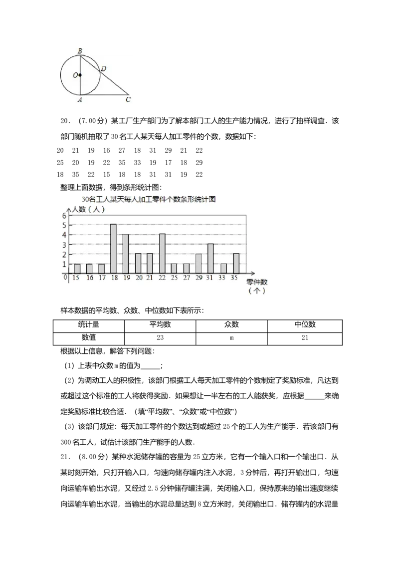 2018年吉林省长春市中考数学真题（解析卷）_吉林省长春市-历年中考真题_2-吉林省长春市-中考数学（2016-2025）