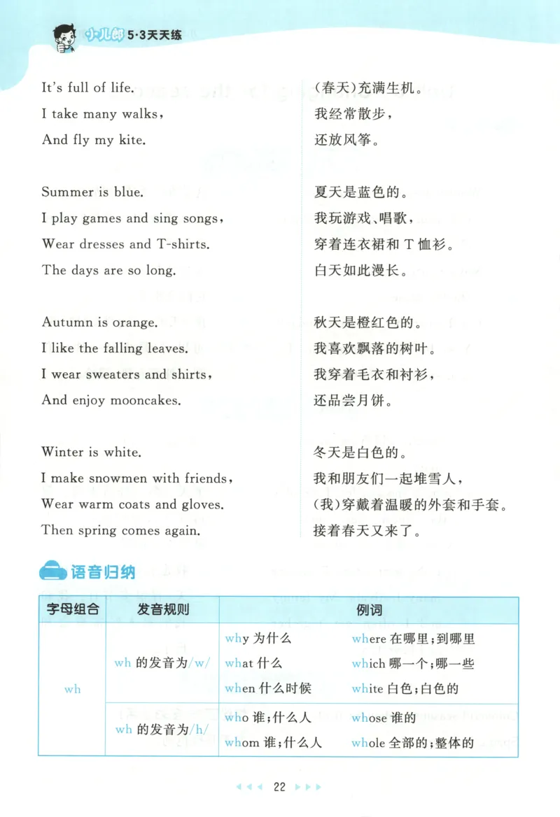 四年级英语上册人教PEP版25秋《53天天练》知识清单_25秋小学语数英习题试卷_英语_人教版_1-6年级英语上册人教PEP版25秋《53天天练》_四年级英语上册人教PEP版25秋《53天天练》