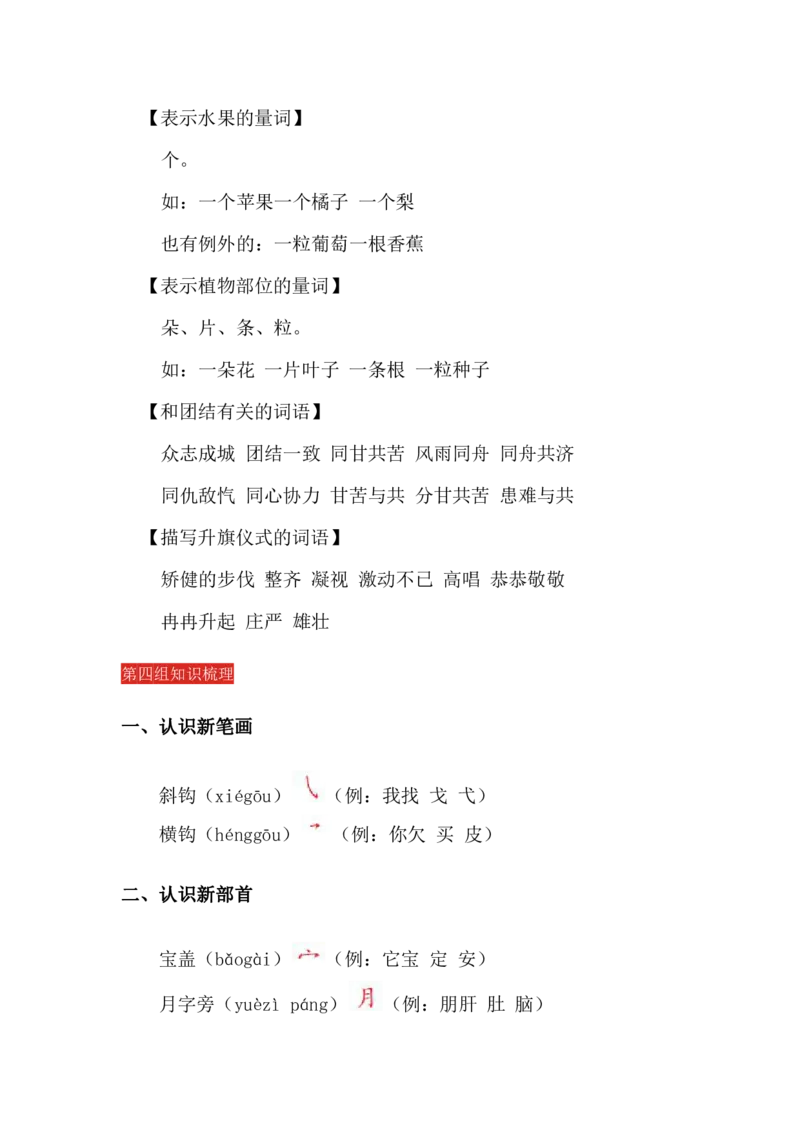 统编版小学语文一年级（上）知识点梳理_一年级上下册资料_小学一年级学习资料-25年更新版_1-01、小学一年级语文上册_01、知识汇总_一（上）语文单元知识重点