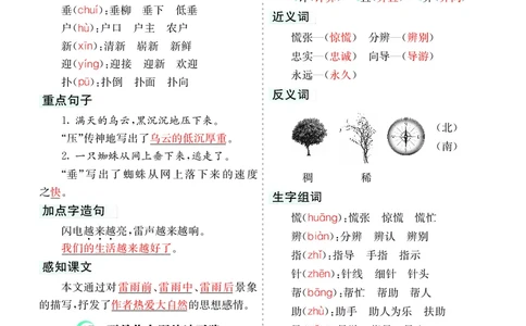 第6单元核心考点清单_二年级上下册资料_小学二年级学习资料-25年更新版_2-02、小学二年级语文下册_2-2-1、复习、知识点、归纳汇总_语文2年级1-8单元考核清单