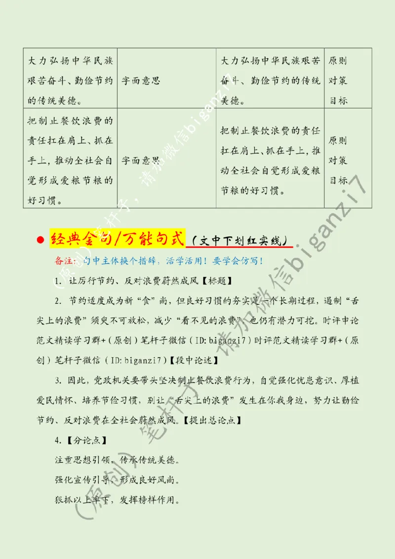 1122---标注绿-让厉行节约、反对浪费蔚然成风_2026考公资料_（57）申论材料_00、笔杆子晨读材料_2024笔杆子晨读_笔杆子11月时政_11月22日