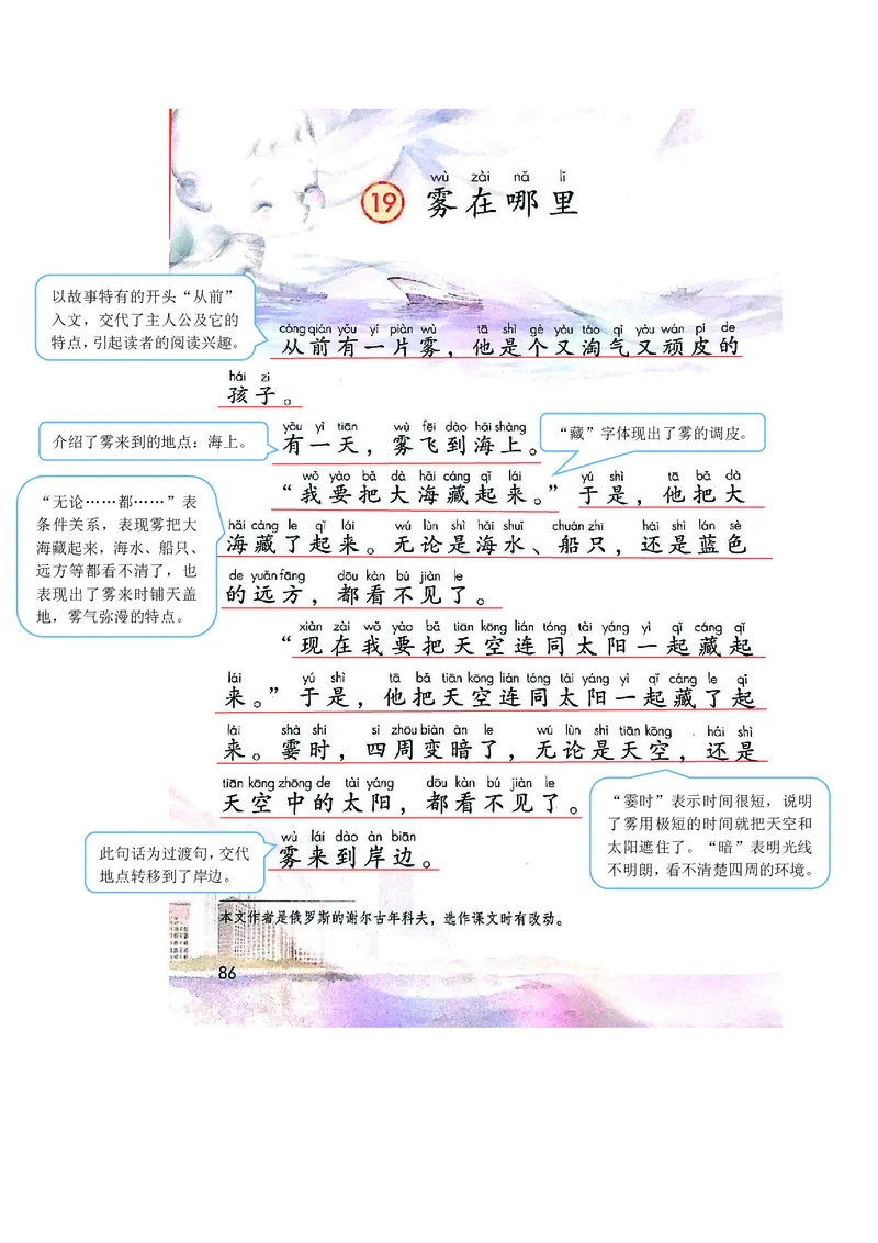 课堂笔记_二年级上下册资料_二年级语数英上下册学习资料_3-7-1、小学二年级语文上册_统编、部编、人教（语文全国统一只有一个版）_1、知识点总结_期末总复习