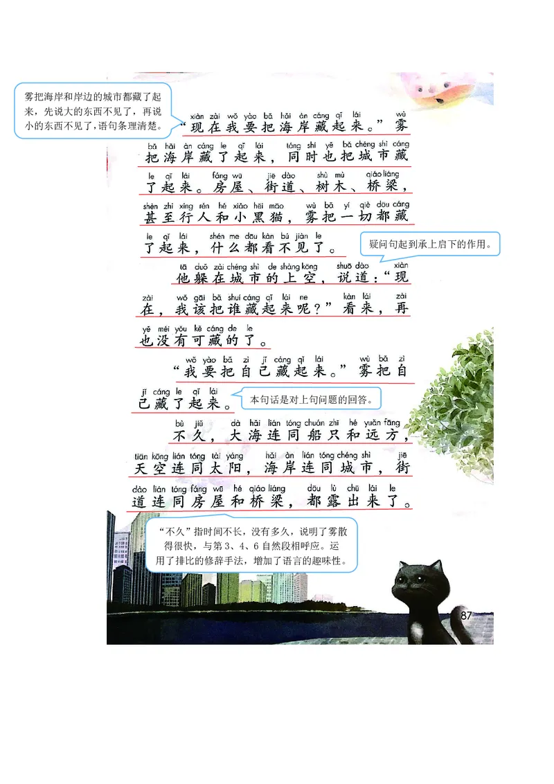 课堂笔记_二年级上下册资料_二年级语数英上下册学习资料_3-7-1、小学二年级语文上册_统编、部编、人教（语文全国统一只有一个版）_1、知识点总结_期末总复习