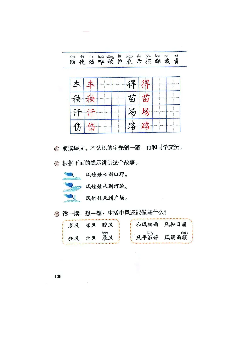 课堂笔记_二年级上下册资料_二年级语数英上下册学习资料_3-7-1、小学二年级语文上册_统编、部编、人教（语文全国统一只有一个版）_1、知识点总结_期末总复习