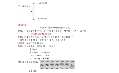 沪教版二年级上数学知识点_二年级上下册资料_小学二年级学习资料-25年更新版_2-03、小学二年级数学上册_2-3-1、复习、知识点、归纳汇总_沪教版
