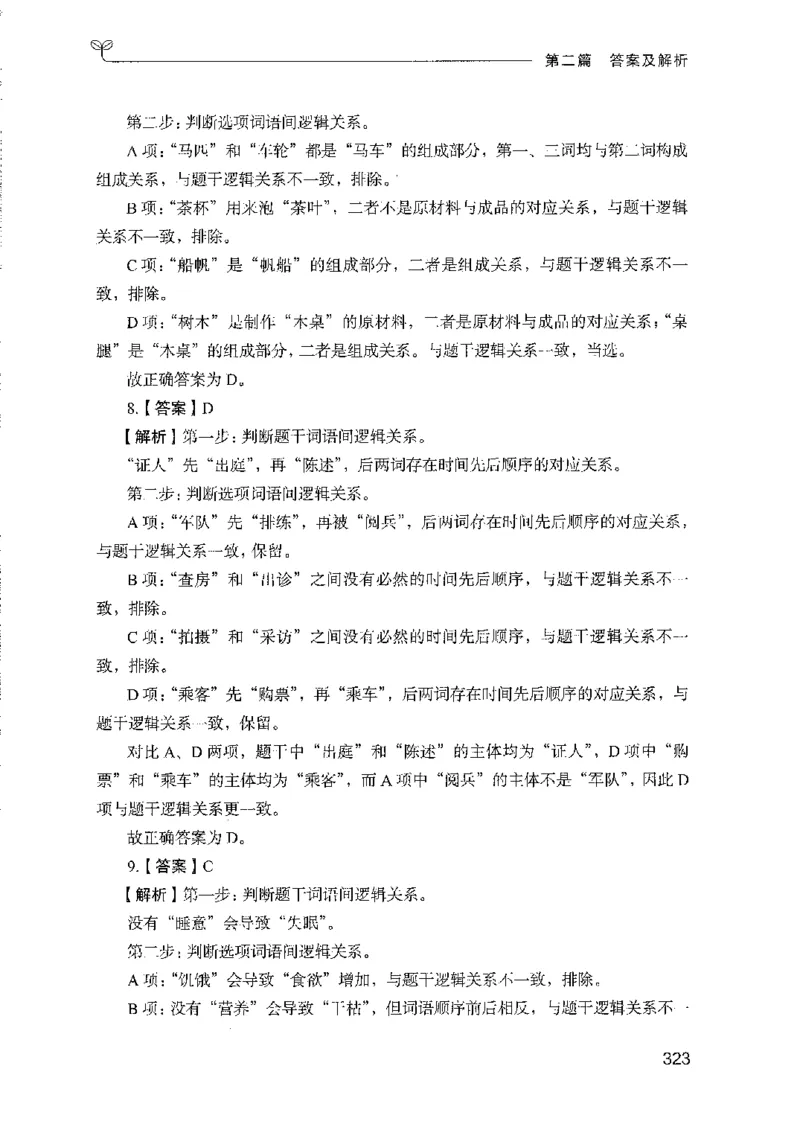 08国考专项题集（判断推理）（2025国考最新版）公众号：上岸的资料_2026考公资料_（10）粉笔_2025粉笔国考省考980（课＋笔记）_粉笔980（25多省）_02025国考粉笔980系统班_课下刷题8本