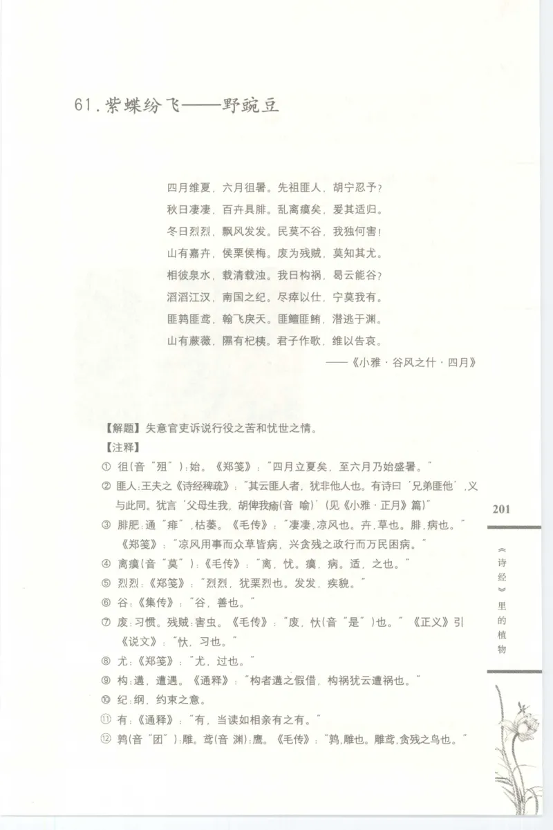 37.《美人如诗草木如织：诗经里的植物》[深圳一石编著][天津教育出版社][978-7-5309-4931-3][2007.7][P221]_绝版书_天涯系列_t涯_《天涯神贴去水印纯干货收藏版-汇总版》天涯的干货[pdf]