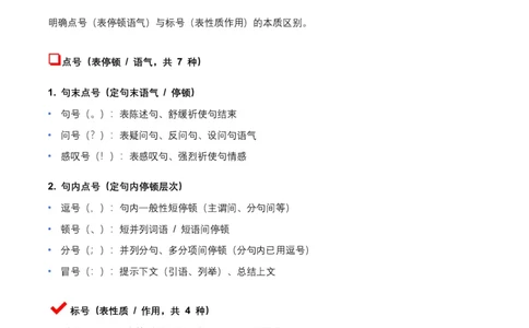 全国中考语文一轮复习讲义：标点符号(原卷)_462026中考语文一轮复习练考点+练专题+练模块_标点符号