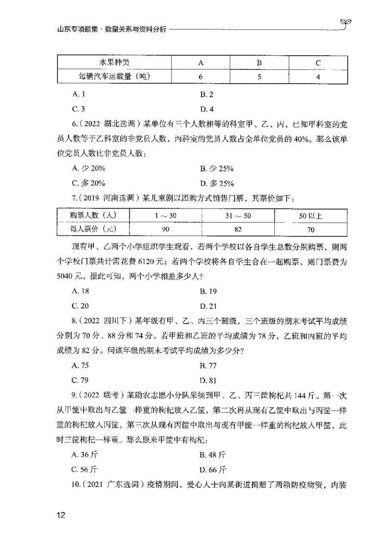 15山东专项题集（数量关系与资料分析）-副本_2026考公资料_（10）粉笔_2025粉笔国考省考980（课＋笔记）_粉笔980（25多省）_32025FB山东省考980系统班_2025山东26本图书_课下刷题8本