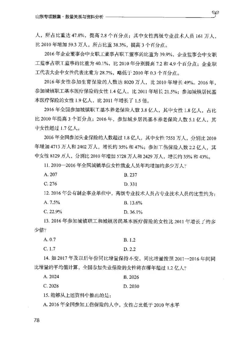 15山东专项题集（数量关系与资料分析）-副本_2026考公资料_（10）粉笔_2025粉笔国考省考980（课＋笔记）_粉笔980（25多省）_32025FB山东省考980系统班_2025山东26本图书_课下刷题8本