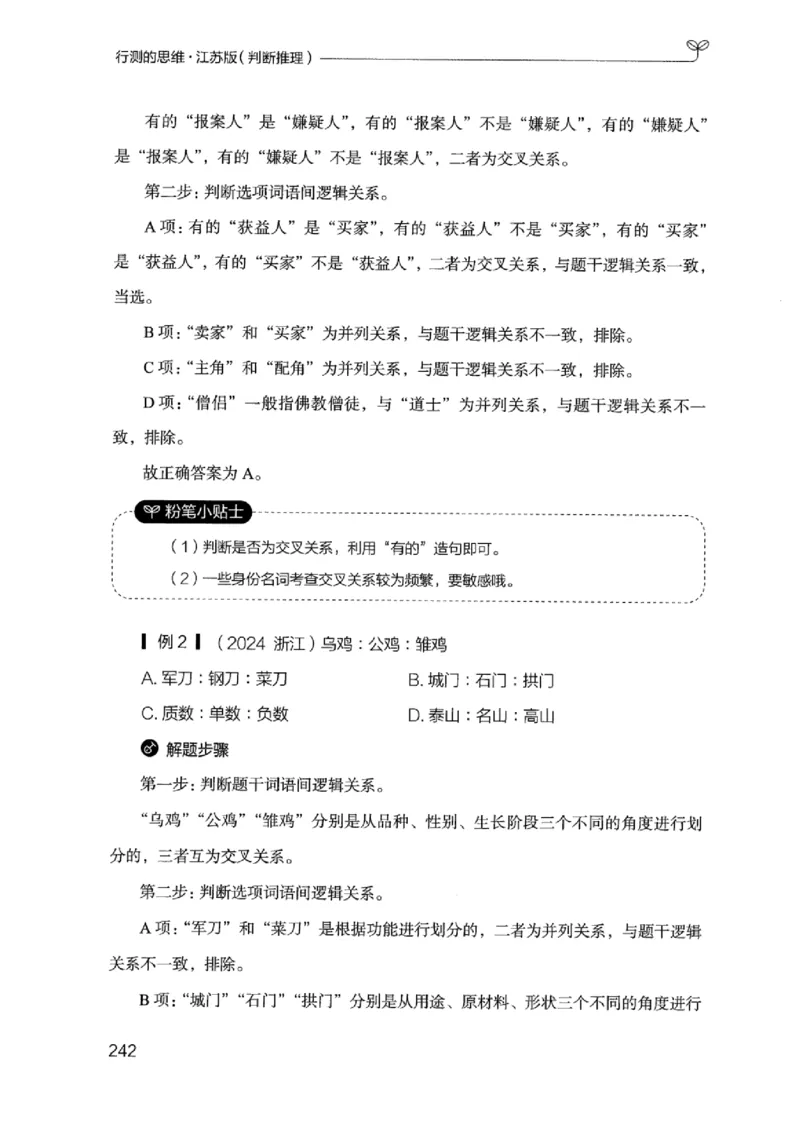 18江苏行测的思维（判断推理）_2026考公资料_（10）粉笔_2025粉笔国考省考980（课＋笔记）_粉笔980（25多省）_22025FB江苏省考980系统班_2025江苏26本图书_知识梳理体系11本