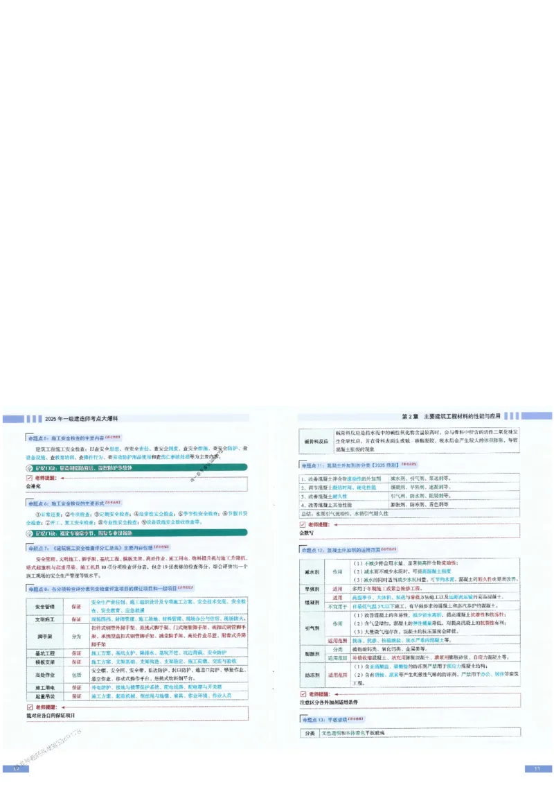2025年一建-建筑-考点大爆料_2026年一级建造师_2026年一建建筑_2025年一建建筑SVIP_05-考前密训✿央企特训✿机构普押_27-建筑《考点大爆料+圈题AB卷》SMR