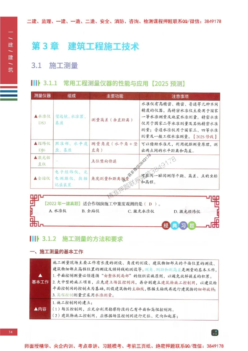 2025年一建-建筑-考点大爆料_2026年一级建造师_2026年一建建筑_2025年一建建筑SVIP_05-考前密训✿央企特训✿机构普押_27-建筑《考点大爆料+圈题AB卷》SMR