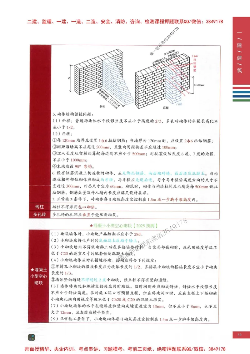 2025年一建-建筑-考点大爆料_2026年一级建造师_2026年一建建筑_2025年一建建筑SVIP_05-考前密训✿央企特训✿机构普押_27-建筑《考点大爆料+圈题AB卷》SMR