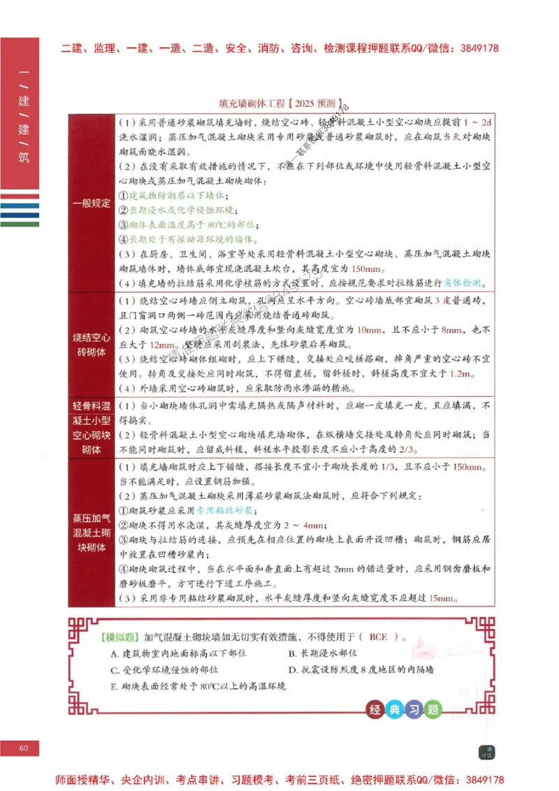 2025年一建-建筑-考点大爆料_2026年一级建造师_2026年一建建筑_2025年一建建筑SVIP_05-考前密训✿央企特训✿机构普押_27-建筑《考点大爆料+圈题AB卷》SMR