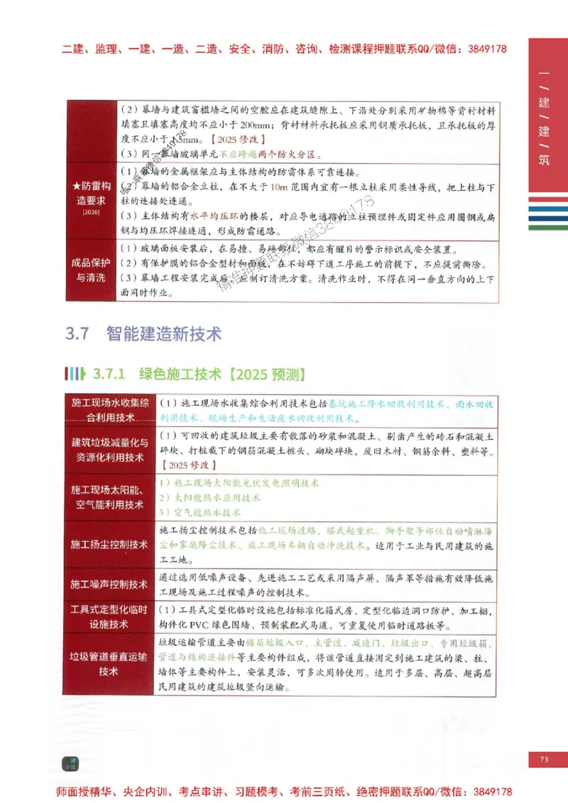 2025年一建-建筑-考点大爆料_2026年一级建造师_2026年一建建筑_2025年一建建筑SVIP_05-考前密训✿央企特训✿机构普押_27-建筑《考点大爆料+圈题AB卷》SMR