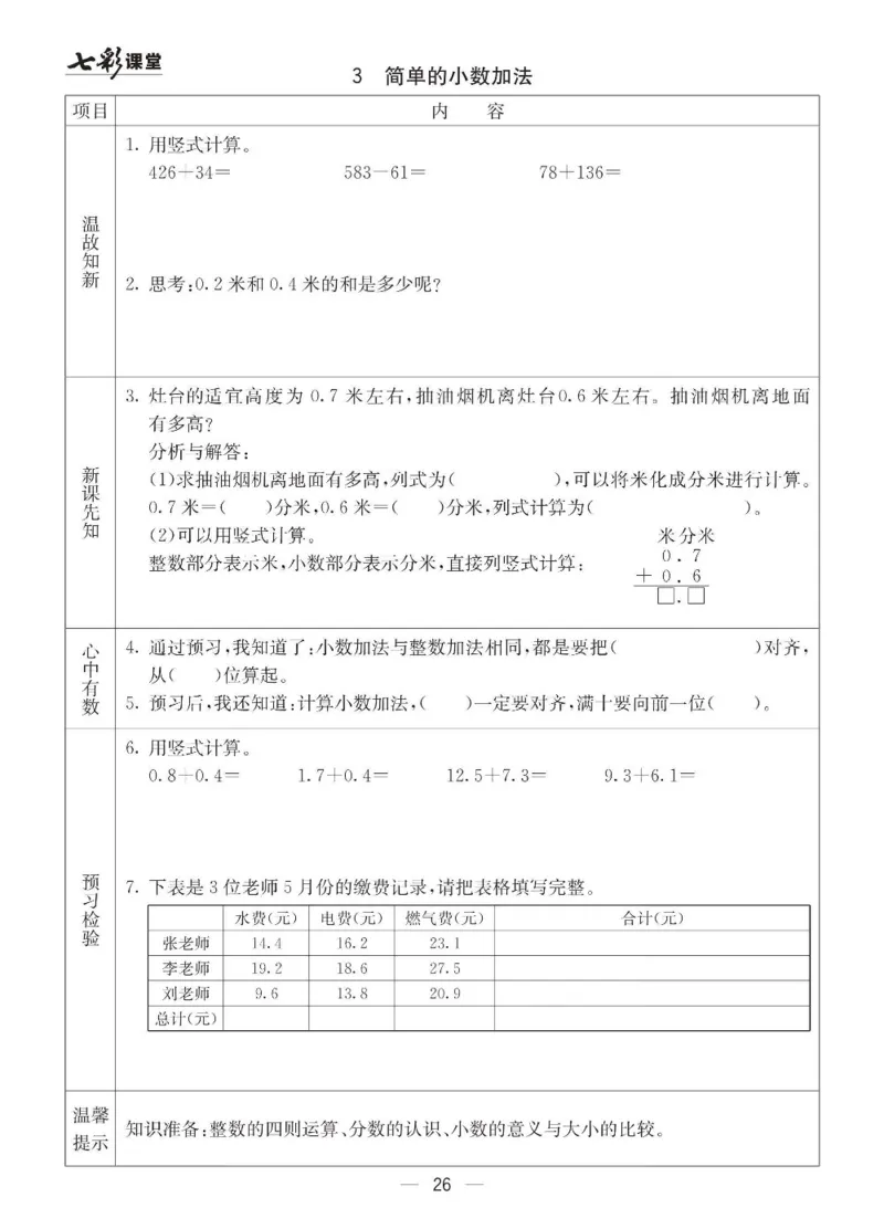 青岛63制数学三年级下册全册预习卡_三年级上下册资料_三年级上语数英上下册学习资料_3-8-4、小学三年级数学下册_青岛版_1、知识点总结
