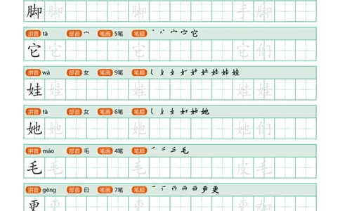 部编版-二年级上册写字表25页_二年级上下册资料_二年级语数英上下册学习资料_3-7-1、小学二年级语文上册_统编、部编、人教（语文全国统一只有一个版）_8、字贴书写