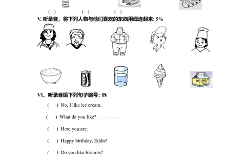 （人教新起点）一年级英语下册模拟试卷_一年级上下册资料_小学一年级学习资料-25年更新版_1-06、小学一年级英语下册_1-6-1、知识点、测试卷、电子书_人教新起点_期末测试卷